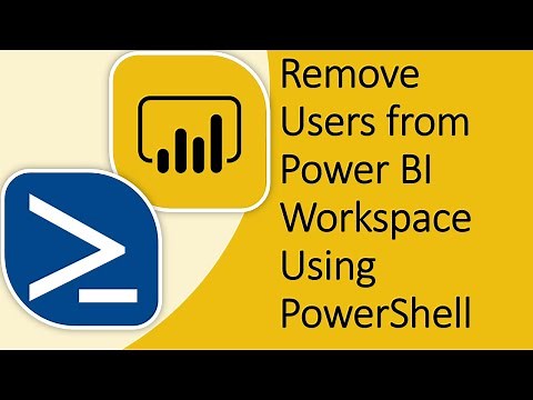 Remove Users From Power BI Workspace Using Power BI PowerShell | Power BI and PowerShell