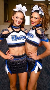 Wickedly WILD from head to toe… Toss! Toss! 💅🏼💙 . . . . . #cheerathletics #wildcats #wicked #cheer #transitionreels | Cheer Athletics