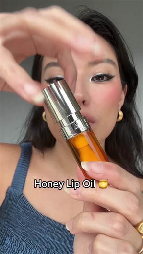 Clarins Honey Lip Oil Review and Tutorial