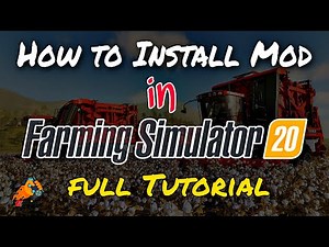 How to Install mods in FS 20 / farming simulator 20 mod kaise lagaen / FS 20