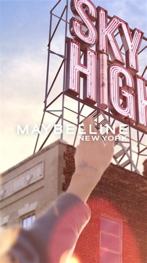 @MileyCyrus reaches Sky High for limitless length volume in every coat of mascara. | Maybelline New York