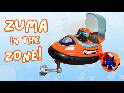 PAW Patrol Zuma to the Rescue! Submarine Toy Review