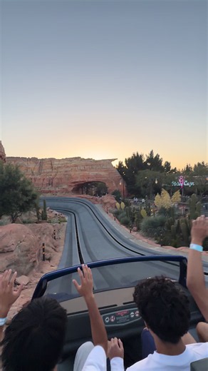 Radiator Springs Racers ride sound experience