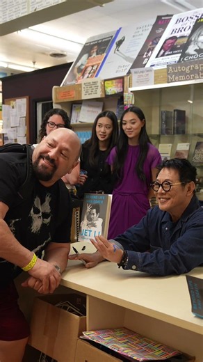 Jet Li meets fans in New Jersey