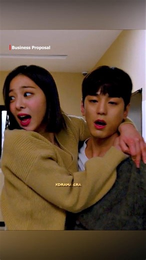 😂 Finally they meet 😝 #kdrama #businessproposal #shorts #koreandrama