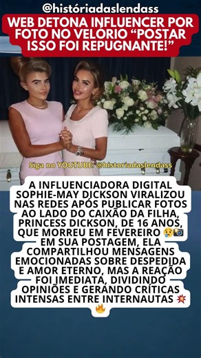INFLUENCIADORA É DETONADA NAS REDES APÓS POSAR AO LADO DO CAIXÃO DA FILHA E GERAR POLÊMICA! 😱🔥