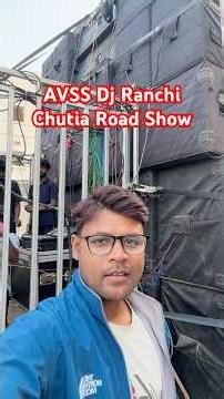 AVSS Dj Ranchi Chutia Road Show #shorts #ytshorts #djset