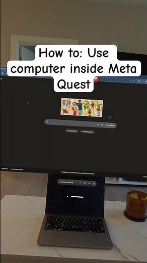 How to use your computer in VR #virtualreality #monitor #tutorial