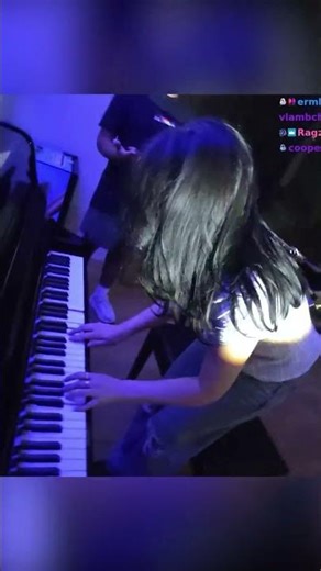 QuarterJade Plays the Piano