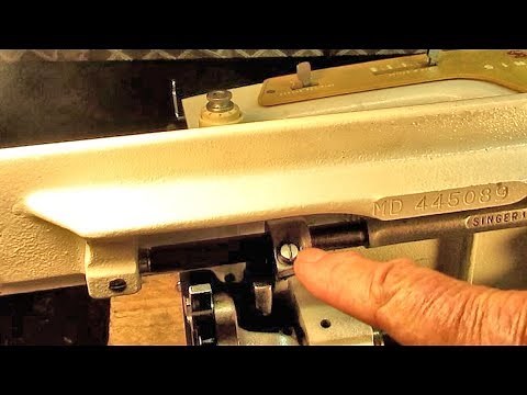 How to Check & Set the Height of the Feed Dog on a Singer Model 237 Sewing Machine.