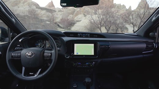 2025 Toyota Hilux 48V-Mild-Hybrid Interior Design