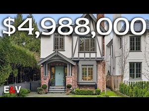 Inside This $4.9 Million Tudor-Style Home in Vancouver | Vancouver Home Tour