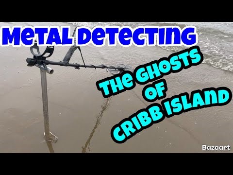 METAL DETECTING - CRIBB ISLAND - rich with history and loaded with coins!