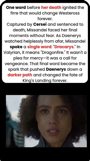 Missandei's Last Words Changed Game of Thrones | #shorts #viral