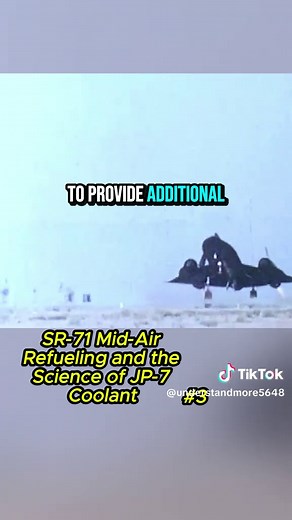SR 71 Mid Air Refueling and the Science of JP 7 Coolant#sr71#aviation#militarytech#engineering#3
