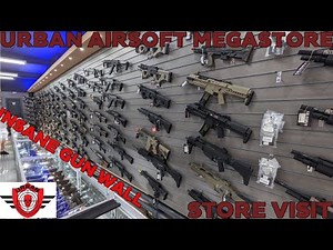 [STORE TOUR] URBAN AIRSOFT WEST YORKSHIRE - YOU WONT BELIEVE THE GUN WALL! INSANE AIRSOFT MEGASTORE!