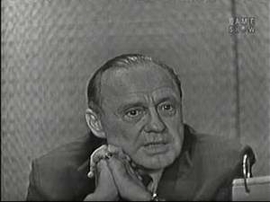 What's My Line? - Jack Benny; Steve Allen [panel]; Jayne Meadows [panel] (Jun 21, 1959)