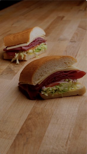 Pinch us, we're dreaming! 🍀 The Shamrock Stack is here for March, and it’s everything you’ve been craving! Savory pastrami, swiss cheese, fresh tomato, and a little bit of luck in every bite—served on a soft milk roll. Love it as much as we do? Share this with a friend and spread the luck! #stocktonca #bestsandwich #genovabakery #sandwich | Genova Bakery