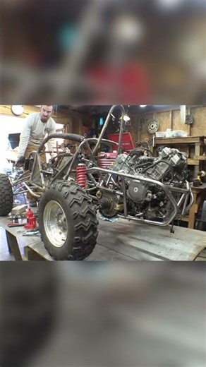 Mini Baja Bug Engine Swap Part 3 #automobile #minibikeparts #racing #minimotorbike #foryou #funny