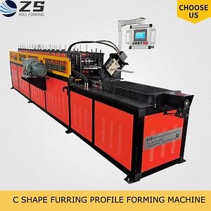 [Hot Item] Industrial Heavy-Duty C Profile Machine for Metal Ceiling Systems