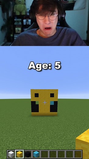 Evolution of Minecraft Bee Pixel Arts Through Time