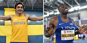 World Athletics Indoor Championships 2025 Results Day 2: Mondo Duplantis clears 6m for 100th time, Grant Holloway dominates to claim third title