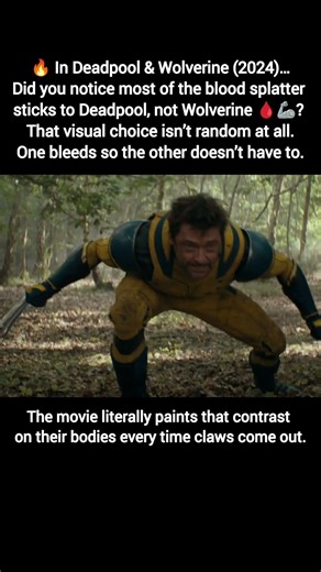 How Blood Placement Explains Deadpool vs Wolverine Fighting Styles?
