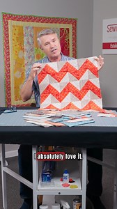Ready to add some sharp style and modern movement to your next project? ✨ In my new video, I'm demonstrating how to make the fantastic Chevron quilt block! This design is a captivating play of zigzags and angles, creating a bold, graphic look. It's a striking block that's easier to piece than you might think. Watch as I guide you step-by-step to bring this dynamic design to life! Fabrics can be found here: https://www.sewingpartsonline.com/collections/benartex-fabric?tab=products&productsPage=2#