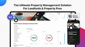 Rental Property Manager Dashboard PRO