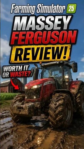 Is This Tractor Worth Buying? Messy Ferguson Review 🚜💰|#shorts #farmingsimulator25 #gaming