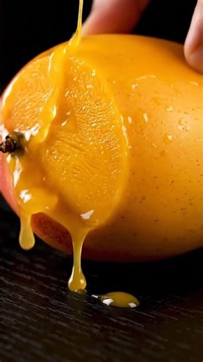 “Ultra Satisfying Mango Cutting ASMR | Juicy Mango Cubes | 8K Close-Up Sounds”