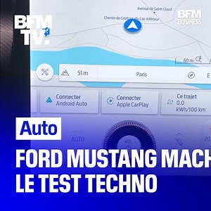 Ford Mustang Mach-E: le test techno | BFMTV