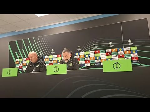 Live: Η δημοσιογραφική διάσκεψη του Μπεργκ μετά τον αποκλεισμό