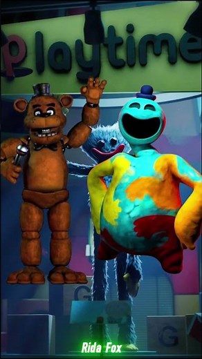 😱 FNAF vs ALL Poppy Playtime Monsters – The Ultimate Horror Showdown! 🔥