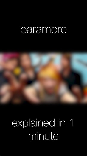 Paramore: A Brief History in 1 Minute