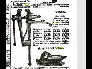 Peter Wright, Blacksmith Leg or Post Vise