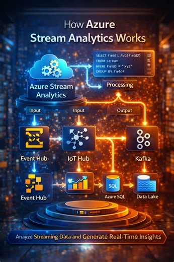 How does Azure Stream Analytics work?