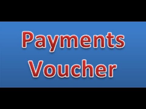 payment Voucher in MS.Excel.Business Transaction Payment voucher