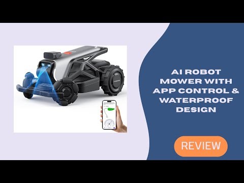 Smart Robot Lawn Mower Review | AI Vision, RTK Mapping & 2400㎡ Coverage 🌱