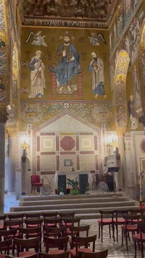 The stunning Cappella Palatina in Palermo! This masterpiece was built between 1132 and 1140, it's like stepping back in time. If you're in Sicily, this is a must-visit! Who's been here? #Palermo #CappellaPalatina #SicilyAdventures | Giovanni Gambino