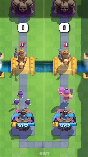 LARRY's vs lumberjack 🪓 #clashroyale