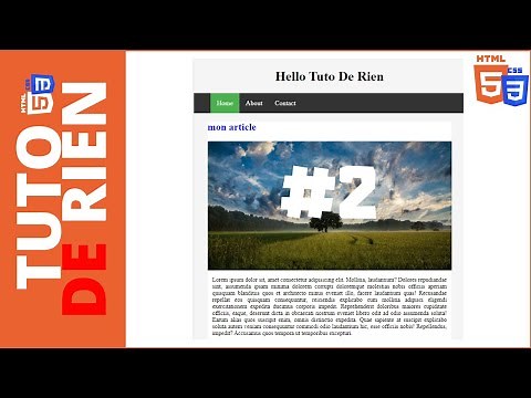 Part 2 Débuter avec HTML et CSS