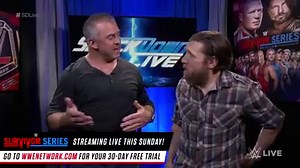 88K views · 62 shares | Daniel Bryan and Shane McMahon both agree they need to have a talk about cohesion... | WWE SmackDown | Facebook