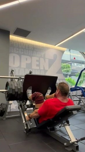 🦵 The widow maker leg press set