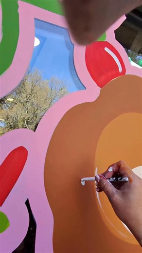 The Gingerbread Christmas windows at the OKC Zoo are getting sweeter by the minute! 🍬🎄 In this video (filmed with my Meta glasses 👓), you can watch me add more color to the design — each layer making the scene come alive a little more! 🎨✨ I love watching these festive windows transform step by step. Like and follow to see how it all comes together! 🖌️💫 #WindowArt #OKCZoo #MetaGlasses #ArtistAtWork #ChristmasWindows #fyp #fypシ #behindthescenes #comewithme #watchmepaint #art #watchmework #wa