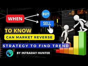 Intraday Trading Strategy To Find Market Trend