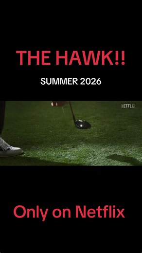 Anyone else excited about this movie coming out this summer?? #netflix #thehawk #golftok #golflife #movie