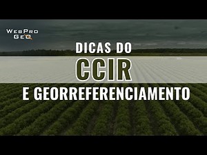 CCIR Tips and Georeferencing
