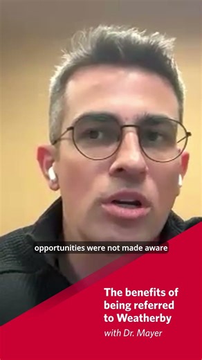 The benefits of Weatherby's referral program as an OB-GYN