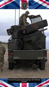 Humvee Equipped with Avenger Air Defense System” #MilitaryTechnology #AdvancedWeapons #DefenseInnovation #ModernWarships #FutureFighters #AdvancedFightersTank #PrecisionMissiles #CombatDrones #AirDefenseSystems #FutureWarfare | military defense